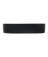 Seima 192068 Aurora 530 Above Counter Ceramic Basin, Black Silk Matte