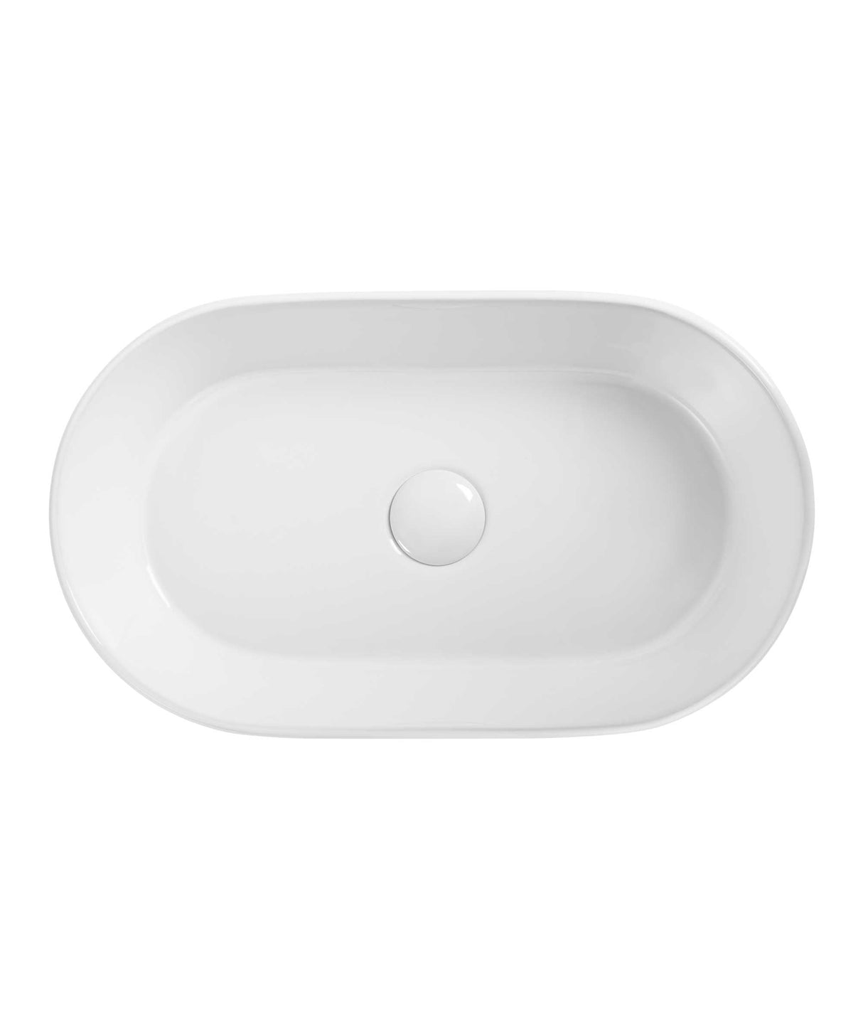 Seima 192066 Aurora 530 Above Counter Ceramic Basin, White Gloss