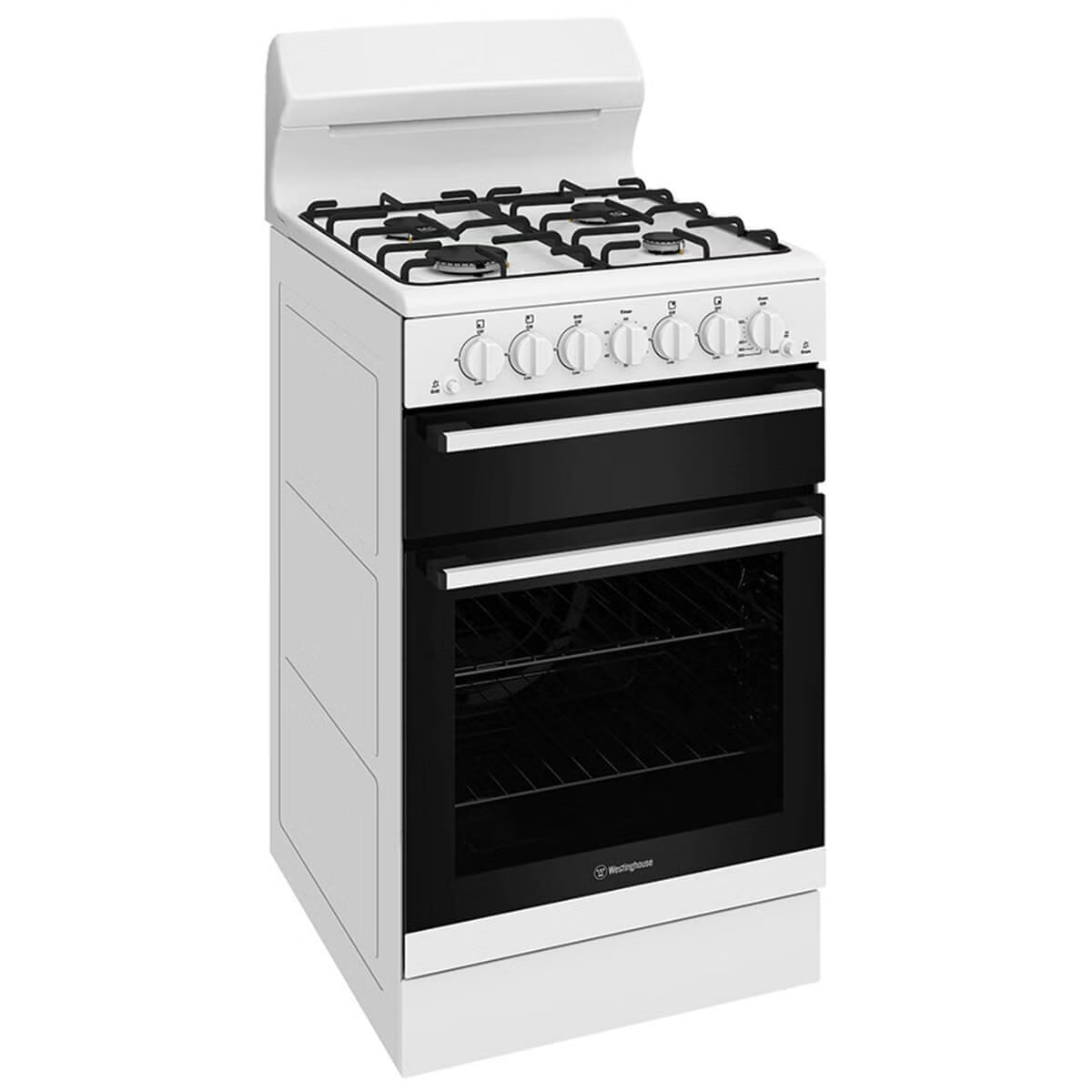 Westinghouse WLG510WCH 54cm Freestanding Natural Gas Oven/Stove - Westinghouse Factory Seconds