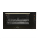 Baumatic Bm90S 90Cm 10 Multifunction Black Glass Function Touch Control Oven Large Electric