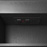 Otti LED-SSQ1275B-VP LED Newport 1200mm Black Oak Shaving Cabinet