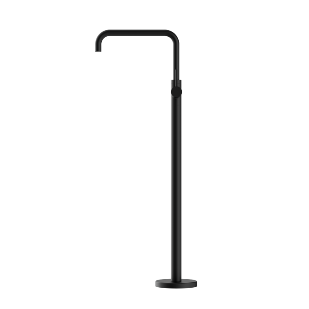 Nero Mecca Freestanding Bath Mixer Square Shape Matte Black NR221903bMB