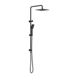 Nero Square Project Twin Shower Matte Black NR232105EMB
