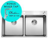 Blanco Andano400400Ifa 400 Series Single Bowl Kitchen Sink Top Mounted Sinks