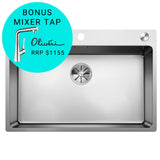 Blanco Andano700Ifa 500 Series Single Bowl Kitchen Sink Top Mounted Sinks