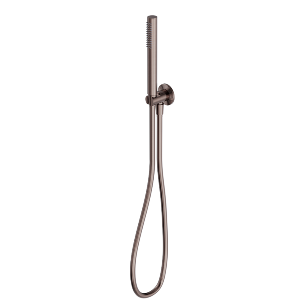 Nero Round Shower Bracket Brushed Bronze NR307BZ