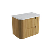 Aulic 900mm Varcelli Tier Wall Hung Vanity CAWH54-900-ST Cato - Stone Top Vanity Units