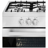 Artusi CAFG90X Oven 90cm Freestanding Dual Fuel Stove, Stainless Steel