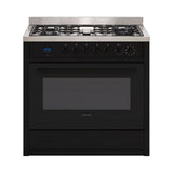 Euromaid Ege9Tbk Matte Black 90Cm Dual Fuel Freestanding Stove Stoves