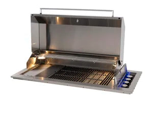 Euro Appliances EAL1175DIBBQ 3 Burner/Infrared Built-In BBQ, Stainless Steel