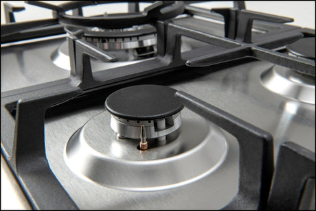 Euro Appliances Ect75G5X 75Cm Stainless Steel Gas Cooktop