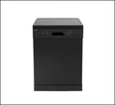 Euro Appliances Ed614Bk 60Cm Black Finish Dishwasher Standard