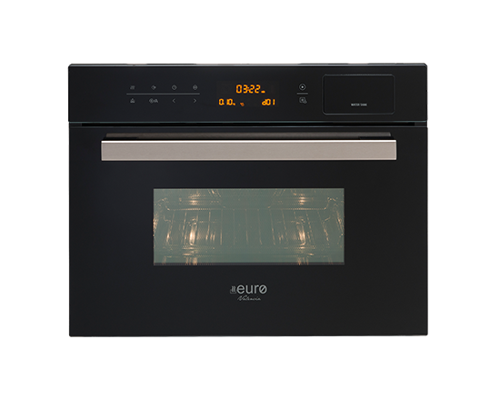 Euro EV45SMWB 45cm Combi Microwave and Steam Oven - Ex Display Discount
