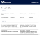 Electrolux EVEM645DSE Built-In Electric Combi-Microwave Oven - Electrolux Clearance Discount