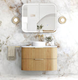 Otti Havana Woodland Oak Wall Hung Vanity