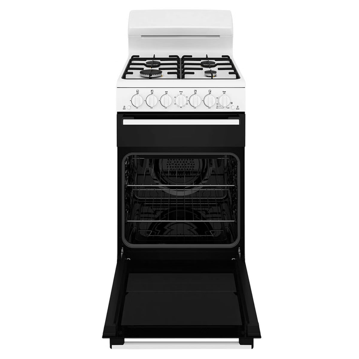 Westinghouse WLG510WCH 54cm Freestanding Natural Gas Oven/Stove - Westinghouse Factory Seconds