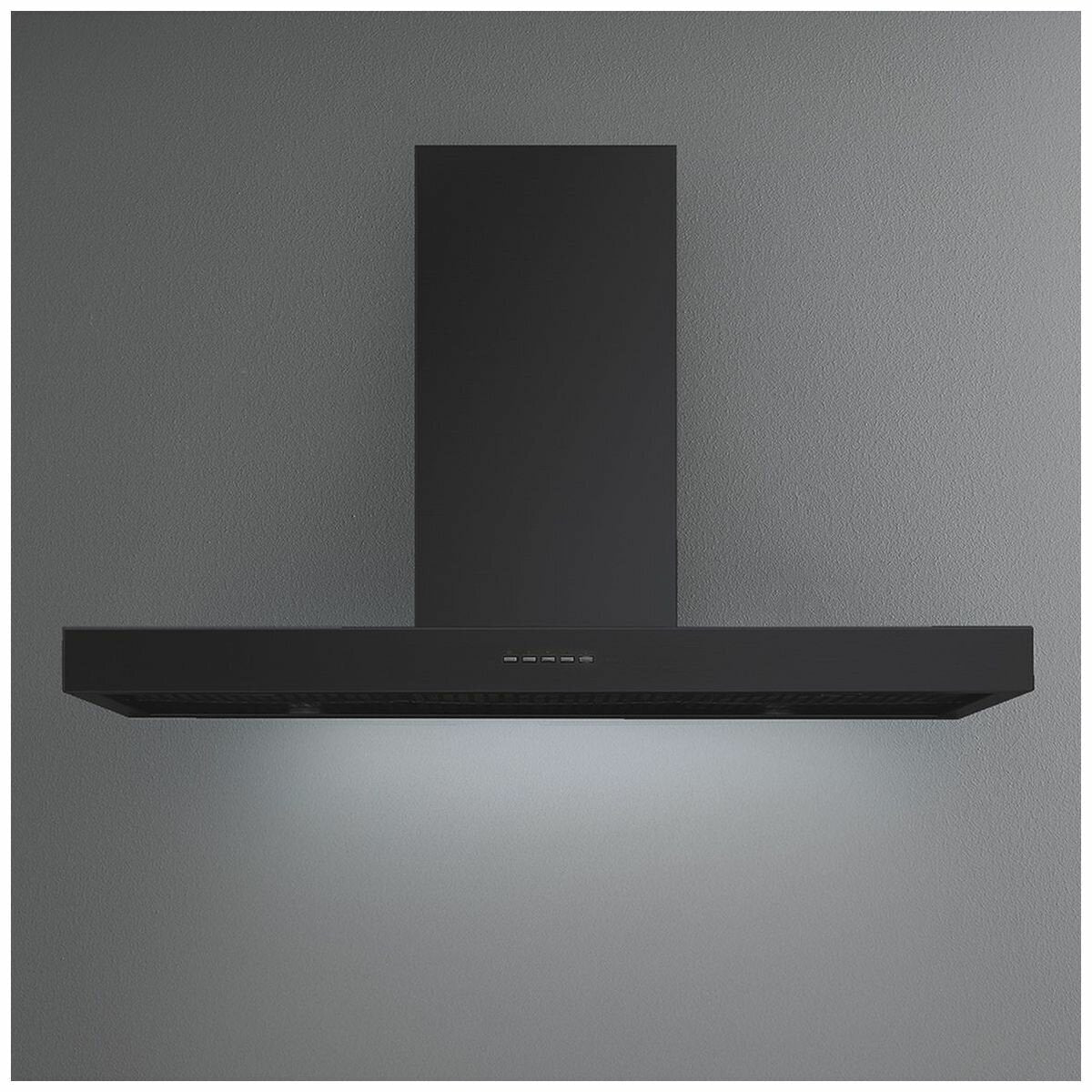 Falmec F5PB90B1 Plane NRS Canopy Rangehood with On Board Motor, Black, 800m3
