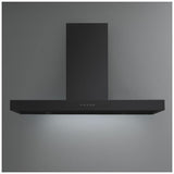 Falmec F5PB90B1 Plane NRS Canopy Rangehood with On Board Motor, Black, 800m3