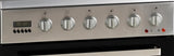 Artusi AFC607X 60cm Electric Upright Stove, Ceramic Top, Stainless Steel