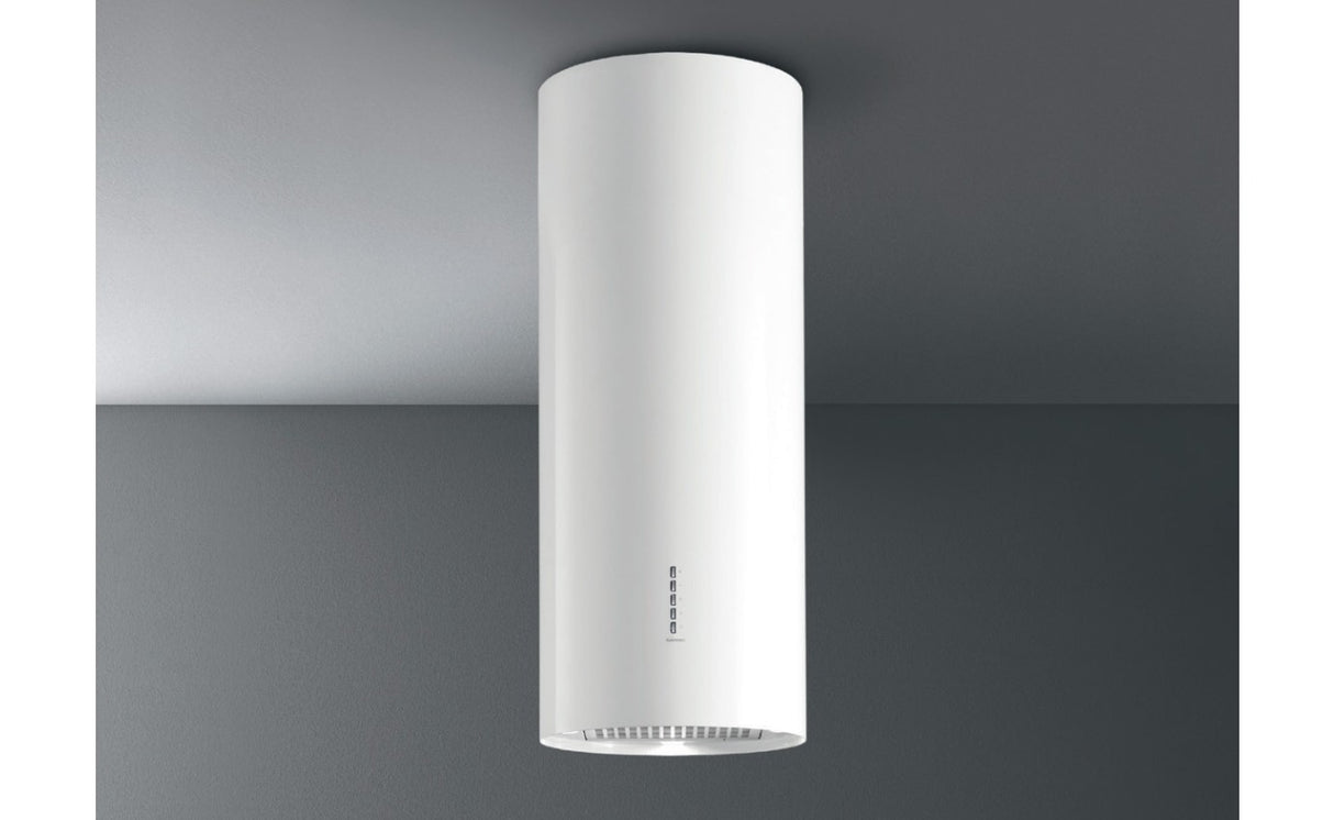 Falmec F7PR35W1 Polar 35cm Island Canopy Rangehood, White, 800m3