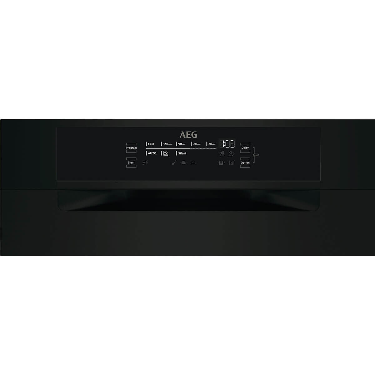AEG FUF7590SMB 60cm Built-Under Dishwasher, Matte Black