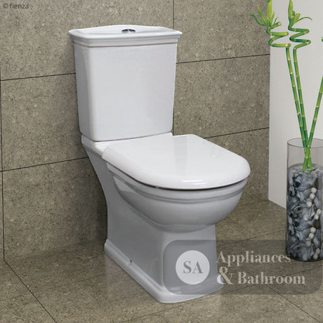 Fienza 060122I Washington Close Coupled RAK S-Trap 240mm Toilet Ivory - Toilet Suites