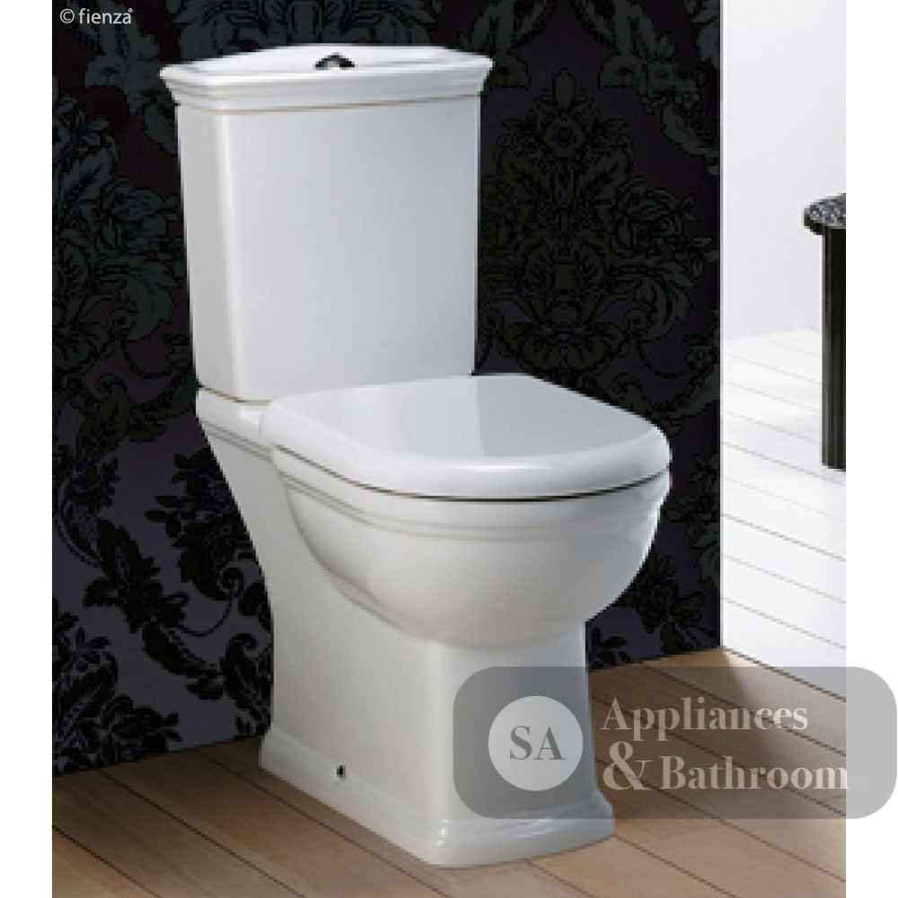 Fienza 060130W Close Coupled RAK Washington S-Trap 240mm Toilet White - Toilet Suites