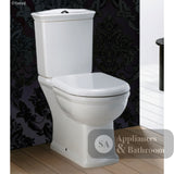 Fienza 060130W Close Coupled RAK Washington S-Trap 240mm Toilet White - Toilet Suites