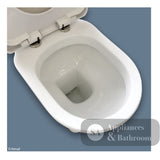 Fienza 060130WS RAK Washington Front Lever S-Trap 240mm Toilet Suite White - Toilet Suites