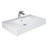 Fienza 08101AWHA RAK Des 81 Wall Basin One Tap Hole Alpine White - Basins