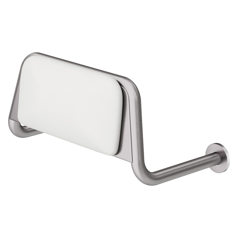 Fienza 200990 Care Back Rest with Cushion Plate Stainless Steel - Back Rest