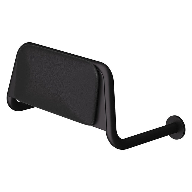 Fienza 200990B Care Back Rest with Cushion Plate Matte Black - Back Rest