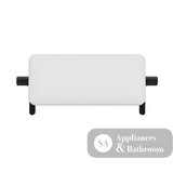 Fienza 200992B Care Back Rest Matte Black - Back Rest