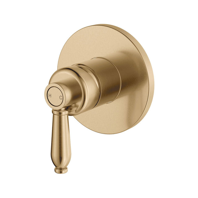 Fienza 202101UU-LF Eleanor Wall Mixer Urban Brass - Wall Mixer