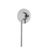 Fienza 213101D-2 Isabella Care Chrome Wall Basin Mixer With Round Plate - Accessible Taps