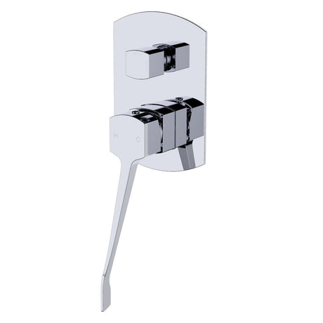 Fienza 218102D Koko Care Chrome Wall Basin Diverter Mixer - Accessible Taps