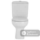Fienza 222730WL Liwa Close-Coupled Toilet Suite Left Skew Alpine White - Toilet Suites