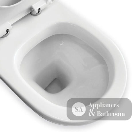 Fienza 222730WL Liwa Close-Coupled Toilet Suite Left Skew Alpine White - Toilet Suites