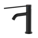 Fienza 228103DB-LF Kaya Care Basin Mixer Matte Black - Mixer Taps Care and Assisted Living