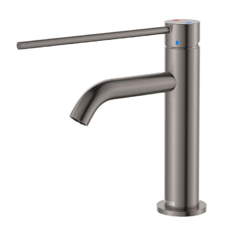Fienza 228103DGM-LF Kaya Care Basin Mixer Gunmetal - Mixer Taps Care and Assisted Living