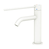 Fienza 228103DMW-LF Kaya Care Basin Mixer Matte White - Mixer Taps Care and Assisted Living