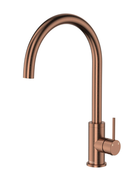 Fienza 228105CO-LF Kaya Mixer Tap Brushed Copper - Kitchen Mixer Taps