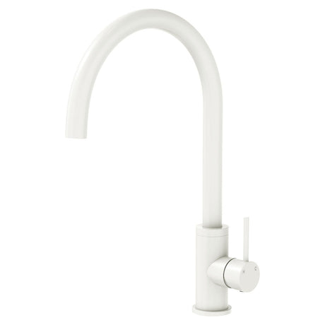Fienza 228105MW-LF Kaya Mixer Tap Matte White - Kitchen Mixer Taps