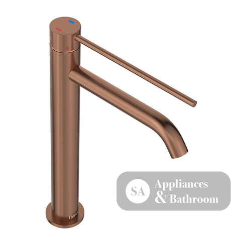 Fienza 228107DCO-LF Kaya Care Tall Basin Mixer Brushed Copper - Mixer Taps Care and Assisted Living