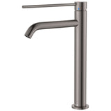 Fienza 228107DGM-LF Kaya Care Tall Basin Mixer Gun Metal - Mixer Taps Care and Assisted Living
