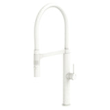 Fienza 228109MWW-LF Kaya Pull Down Sink Mixer Matte White - Kitchen Mixer Taps