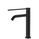 Fienza 228110B-LF Kaya Care Medium Basin Mixer Matte Black - Mixer Taps Care and Assisted Living