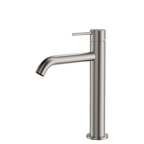 Fienza 228110BN-LF Kaya Basin Medium Mixer Brushed Nickel - Basin Mixers