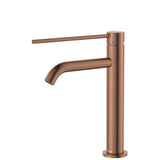 Fienza 228110DCO-LF Kaya Care Medium Basin Mixer Brushed Copper - Mixer Taps Care and Assisted Living
