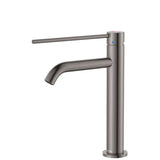 Fienza 228110GM-LF Kaya Care Medium Basin Mixer Gun Metal - Mixer Taps Care and Assisted Living